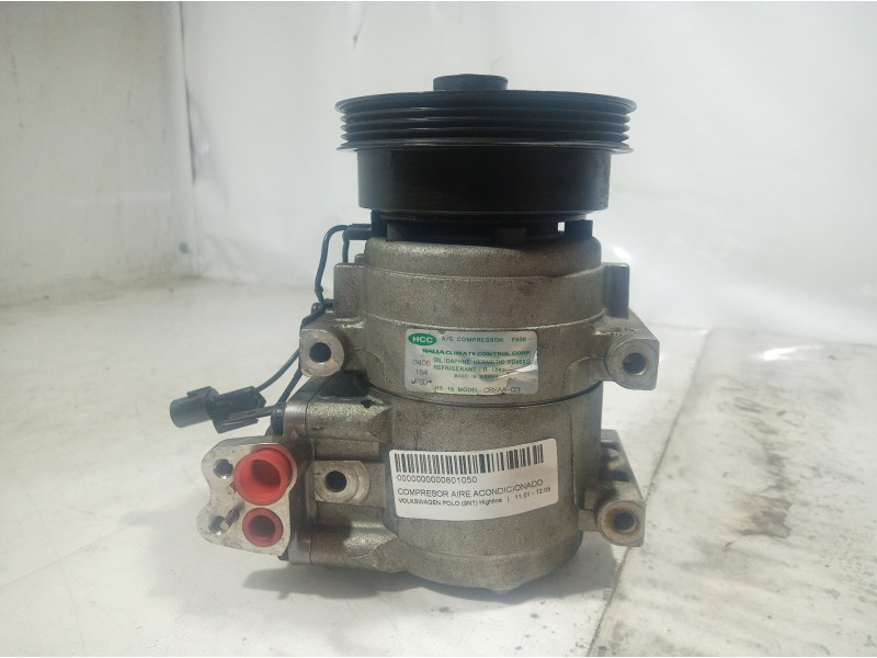 Recambio de compresor aire acondicionado para volkswagen polo (9n1) highline referencia OEM IAM   