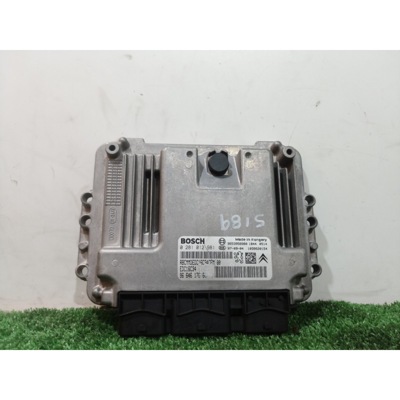 Recambio de centralita motor uce para citroën c4 picasso business class referencia OEM IAM 9664617680 9664617680 0281012981