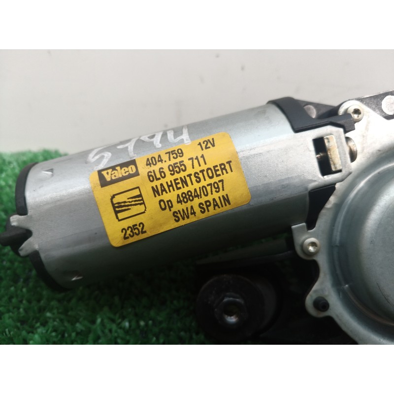 Recambio de motor limpia trasero para seat ibiza (6l1) 1.4 16v referencia OEM IAM 404759 6L6955711 404759