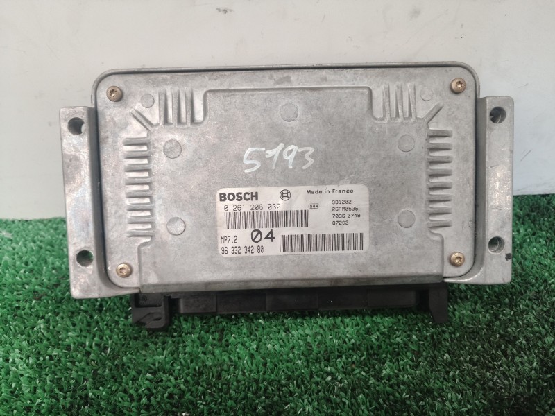 Recambio de centralita motor uce para peugeot 206 berlina xs referencia OEM IAM 9633234280 9633234280 0261206032