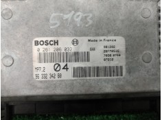 Recambio de centralita motor uce para peugeot 206 berlina xs referencia OEM IAM 9633234280 9633234280 0261206032 2