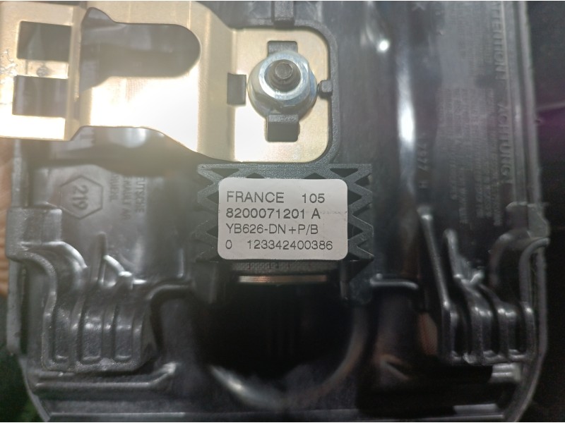 Recambio de airbag volante para renault laguna ii (bg0) referencia OEM IAM 8200071201A 8200071201A 8200071201