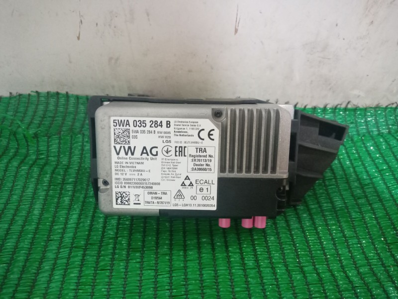Recambio de modulo electronico para volkswagen tiguan (ad1, ax1) 1.5 tsi referencia OEM IAM 5WA035284B 5WA035284B 5WA035284B
