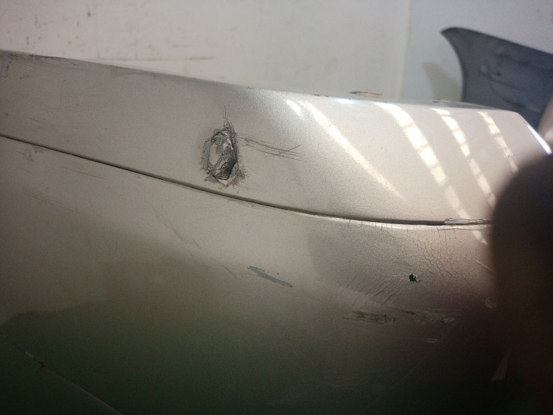 Recambio de paragolpes trasero para peugeot 307 sw (3h) 1.6 hdi 110 referencia OEM IAM 9640533077 9640533077 1854156016