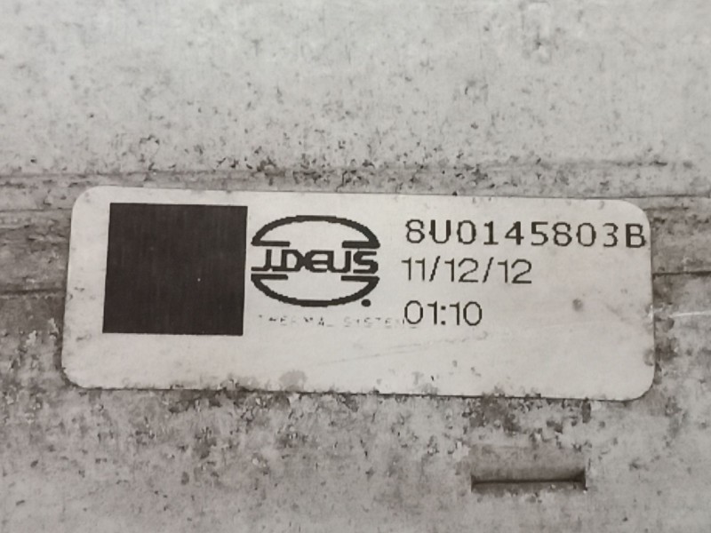 Recambio de radiador agua para audi q3 (8ub, 8ug) 2.0 tdi referencia OEM IAM   