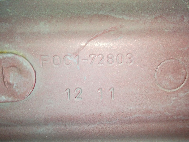 Recambio de refuerzo paragolpes delantero para ford focus iii 1.6 tdci referencia OEM IAM   