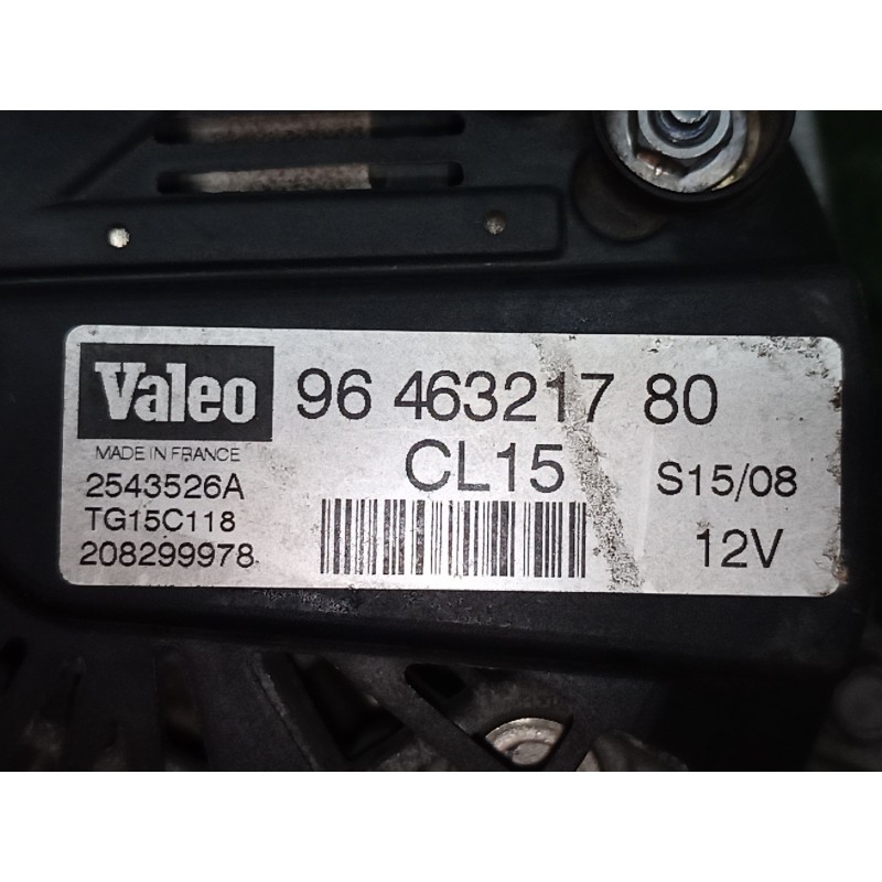 Recambio de alternador para peugeot 307 sw (3h) 1.6 hdi 110 referencia OEM IAM   