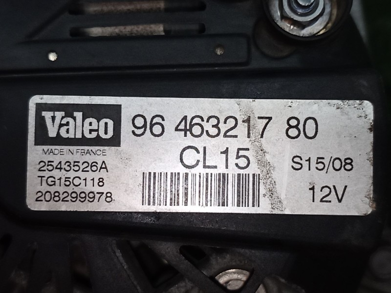Recambio de alternador para peugeot 307 sw (3h) 1.6 hdi 110 referencia OEM IAM   