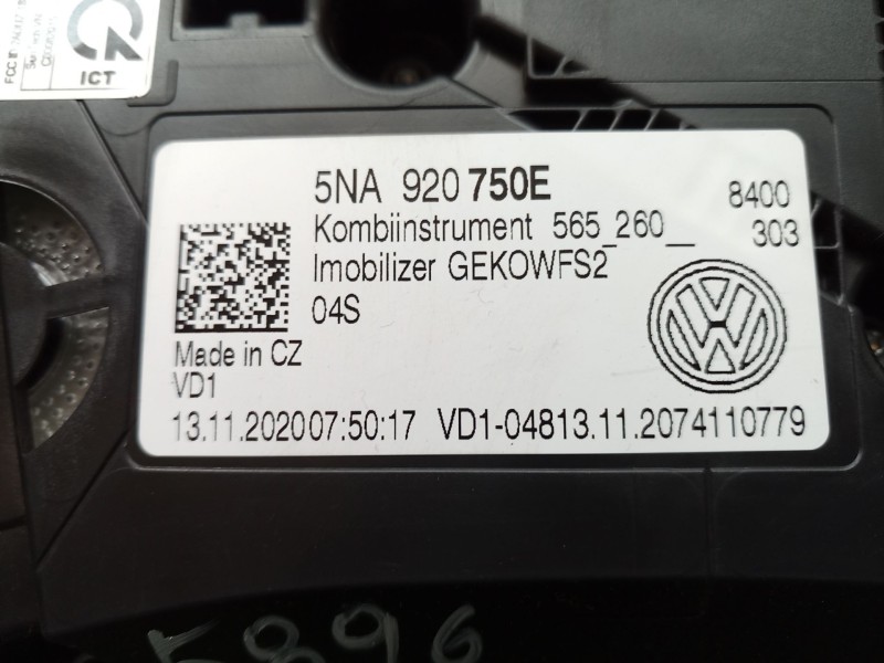 Recambio de cuadro instrumentos para volkswagen tiguan (ad1, ax1) 1.5 tsi referencia OEM IAM   
