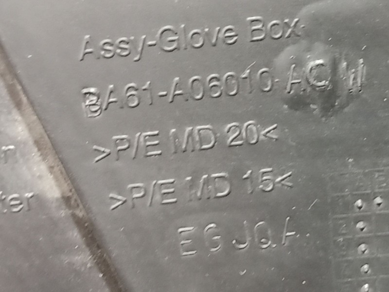 Recambio de guantera para ford fiesta vi (cb1, ccn) 1.0 ecoboost referencia OEM IAM   