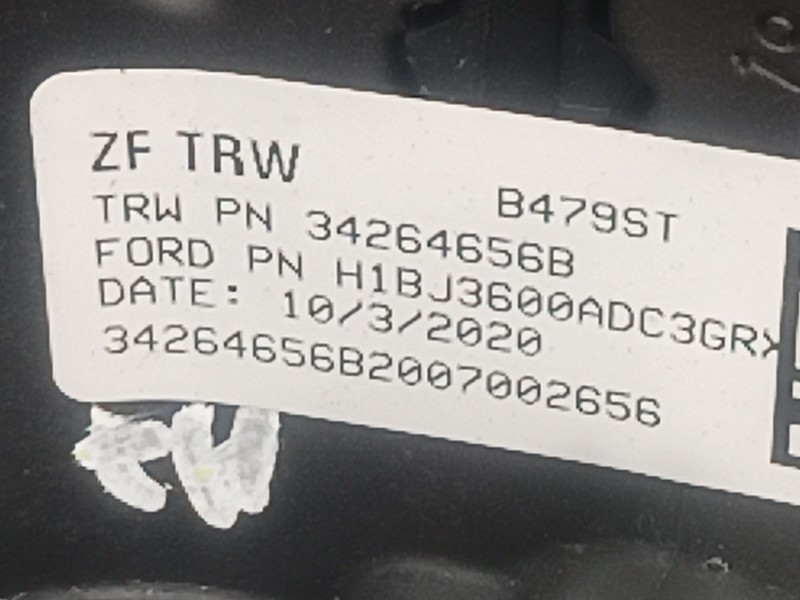 Recambio de volante para ford fiesta vii (hj, hf) 1.0 ecoboost referencia OEM IAM   