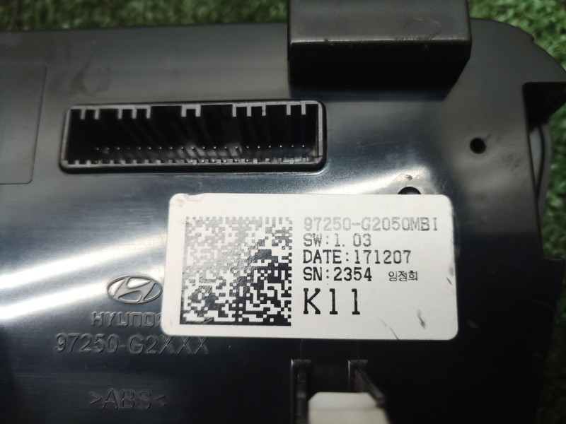 Recambio de mando calefaccion / aire acondicionado para hyundai ioniq (ae) 1.6 gdi hybrid referencia OEM IAM   