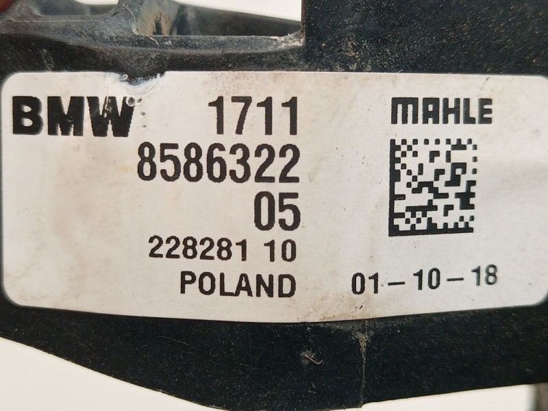 Recambio de radiador agua para mini mini (f55) cooper d referencia OEM IAM   