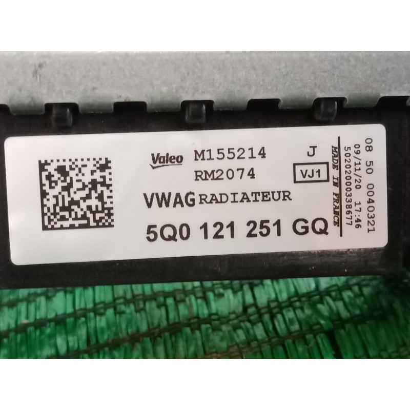 Recambio de radiador agua para volkswagen tiguan (ad1, ax1) 1.5 tsi referencia OEM IAM   