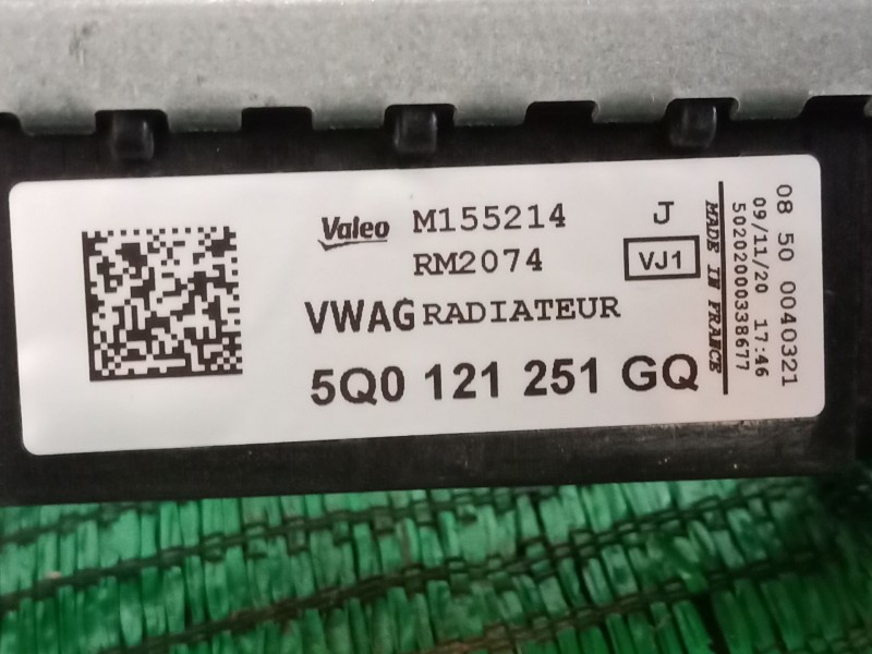 Recambio de radiador agua para volkswagen tiguan (ad1, ax1) 1.5 tsi referencia OEM IAM   