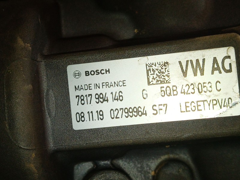 Recambio de cremallera direccion para volkswagen tiguan (ad1, ax1) 1.5 tsi referencia OEM IAM 5QB423053C 5QB423053C 5QB423053C