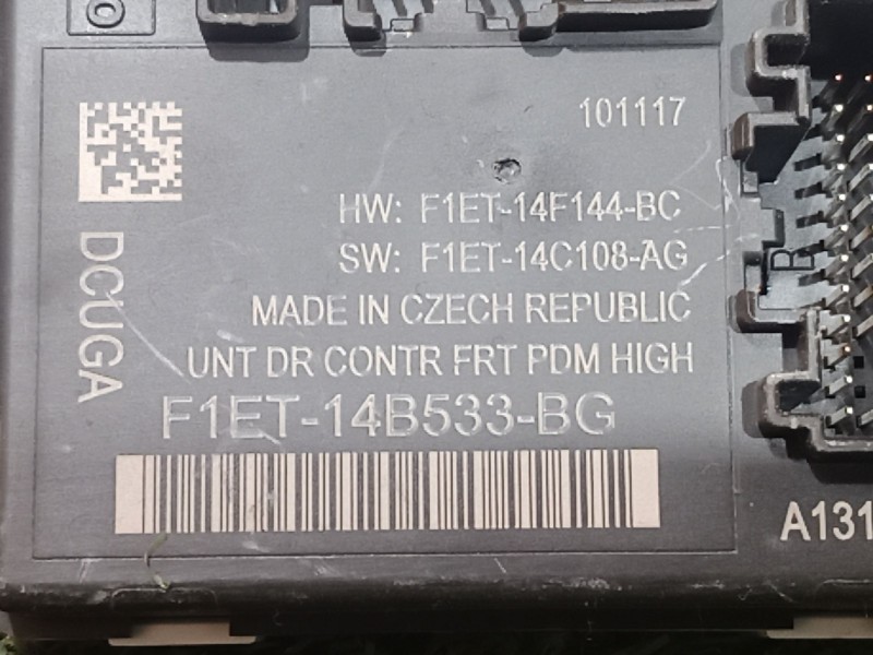 Recambio de modulo electronico para ford focus iii 1.0 ecoboost referencia OEM IAM F1ET14B533BG F1ET14B533BG F1ET14F144BC