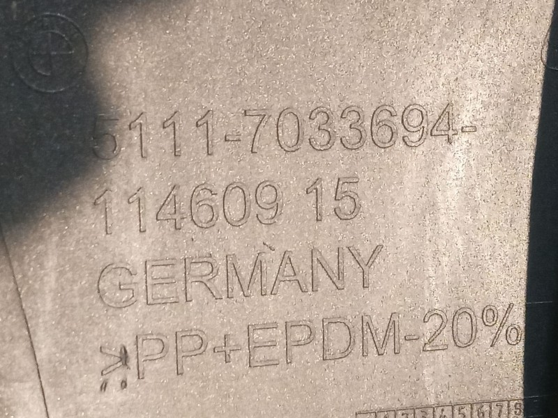 Recambio de paragolpes delantero para bmw 5 (e39) 520 i referencia OEM IAM 51117033694 51117033694 51117033694