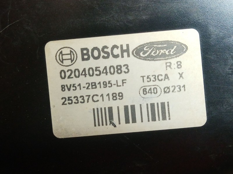 Recambio de servofreno para ford fiesta vi (cb1, ccn) 1.0 ecoboost referencia OEM IAM 0204054083 0204054083 8V512B195LF