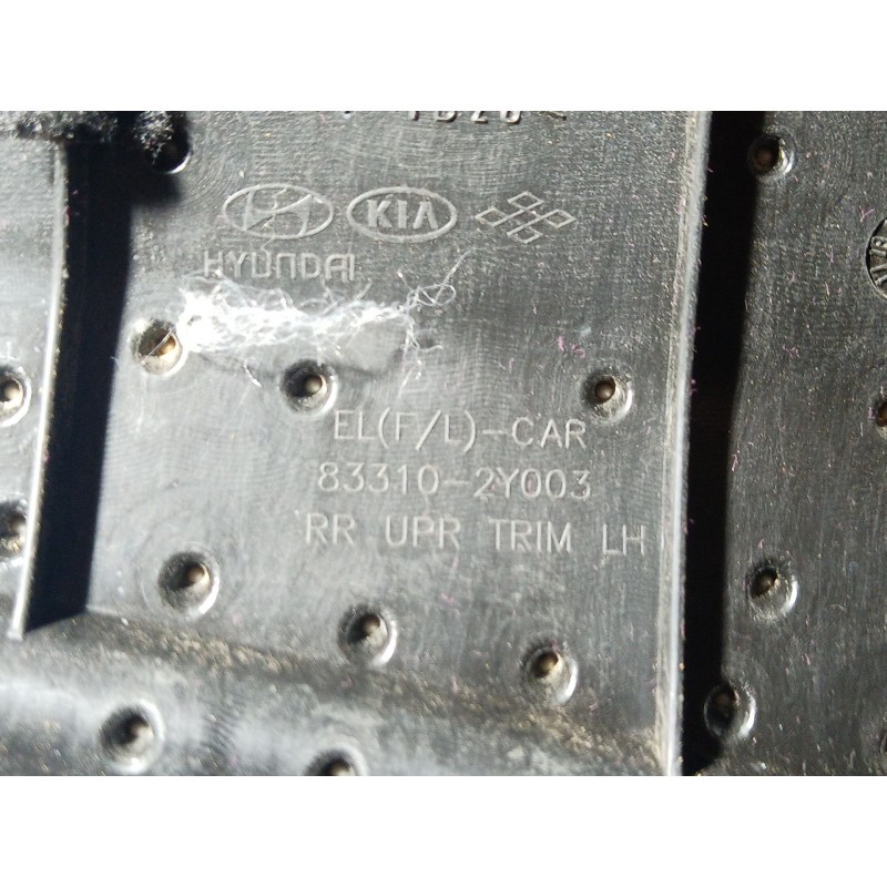 Recambio de guarnecido puerta trasera izquierda para hyundai ix35 (lm, el, elh) 1.6 referencia OEM IAM   