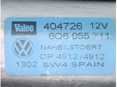 Recambio de motor limpia trasero para opel corsa a 1.4 cat (2h6) referencia OEM IAM 6Q6955711 6Q6955711 6Q6955711 2