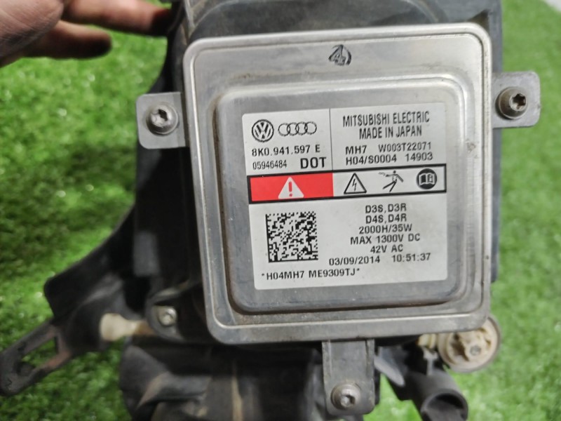 Recambio de faro xenon izquierdo para volkswagen touareg (7p6) v6 tdi bluemotion premium referencia OEM IAM 7P1941751B 4G0907397