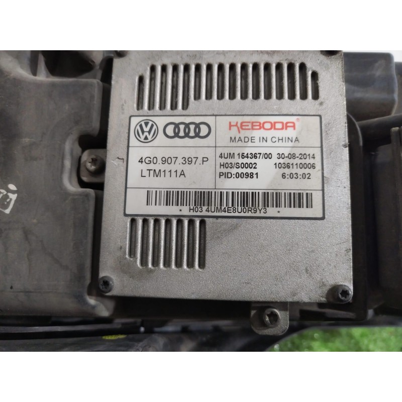 Recambio de faro xenon izquierdo para volkswagen touareg (7p6) v6 tdi bluemotion premium referencia OEM IAM 7P1941751B 4G0907397