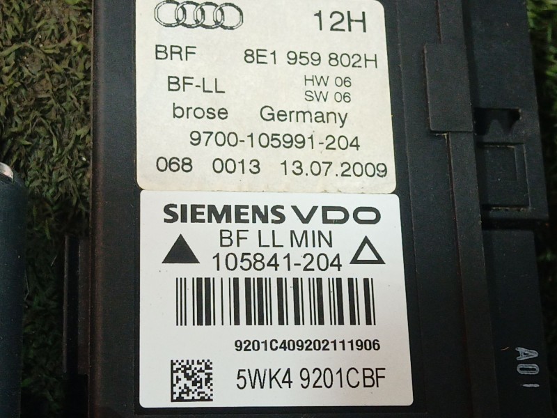 Recambio de elevalunas delantero derecho para seat exeo (3r2) 2.0 tdi referencia OEM IAM   