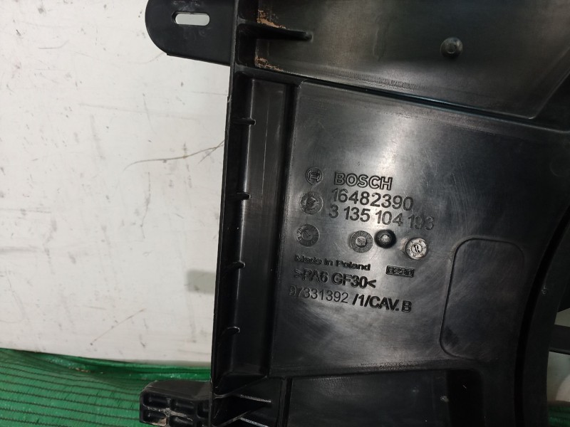 Recambio de electroventilador para opel astra k (b16) 1.6 cdti (68) referencia OEM IAM   