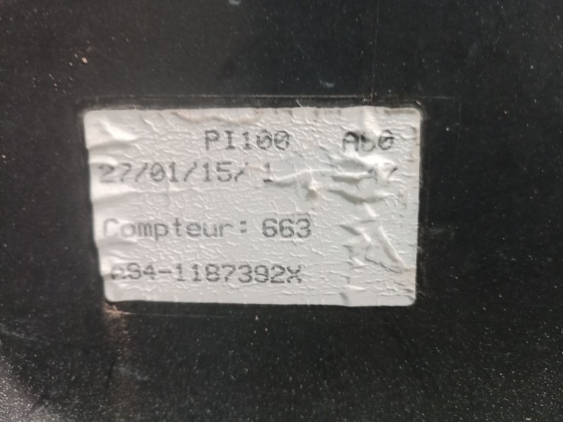 Recambio de paragolpes delantero para peugeot 2008 i (cu_) 1.6 hdi referencia OEM IAM   