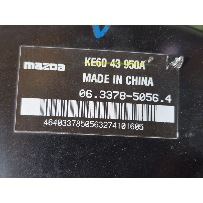Recambio de servofreno para mazda cx-5 (ke, gh) 2.2 d (ke2fw) referencia OEM IAM 06337850564 06337850564 46403378505