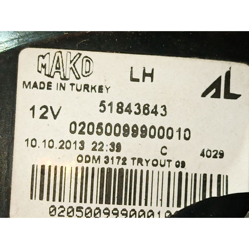 Recambio de piloto trasero izquierdo para fiat panda (312_, 319_) 1.2 (312pxa1a) referencia OEM IAM   