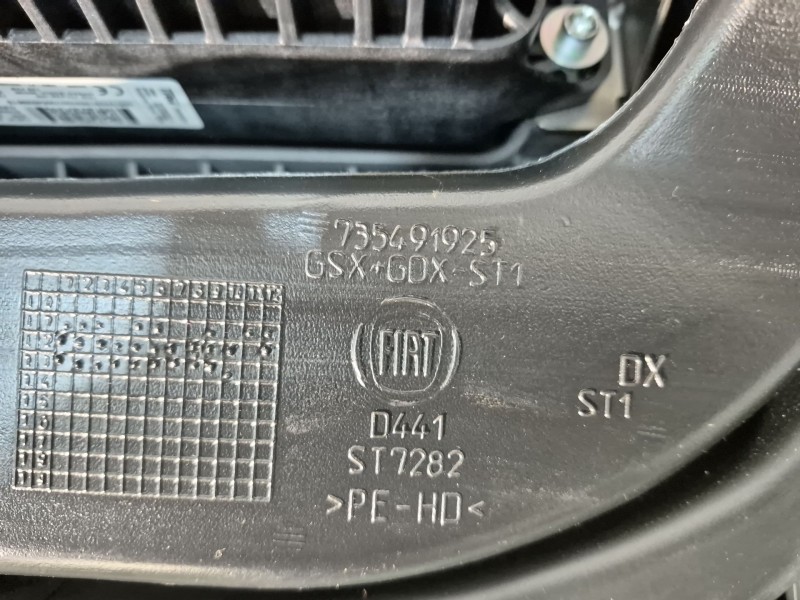 Recambio de salpicadero para fiat panda (312_, 319_) 1.2 (312pxa1a) referencia OEM IAM   