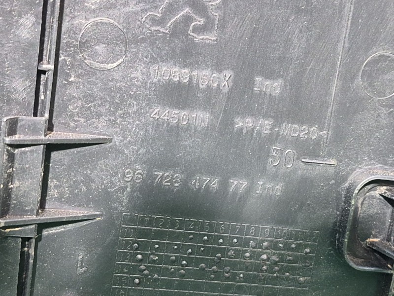 Recambio de guantera para peugeot 2008 i (cu_) 1.6 hdi referencia OEM IAM   