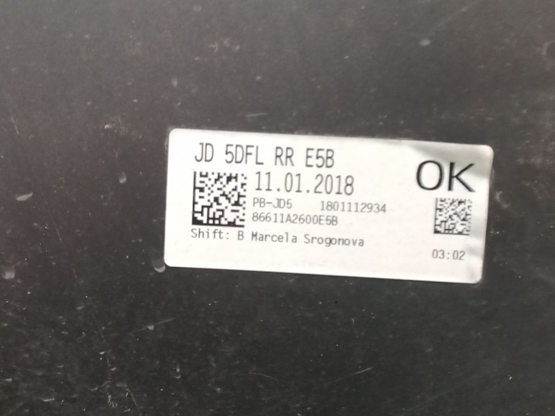 Recambio de paragolpes trasero para kia cee´d (jd) 1.4 crdi 90 referencia OEM IAM   