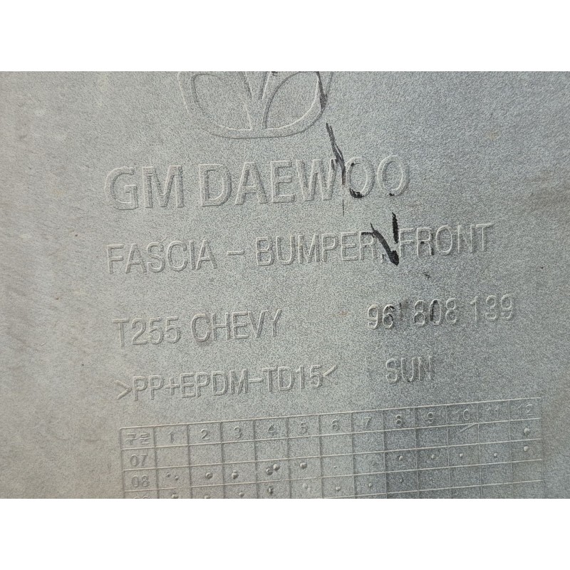 Recambio de paragolpes delantero para chevrolet aveo / kalos sedán (t250, t255) 1.2 referencia OEM IAM   