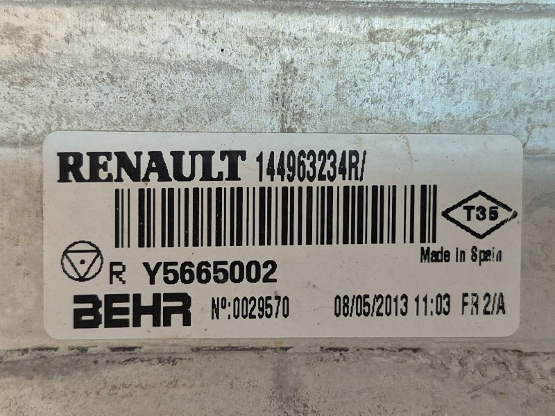 Recambio de intercooler para renault kangoo (kc0/1_) 1.5 dci referencia OEM IAM   