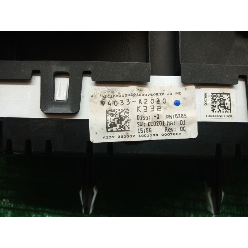 Recambio de cuadro instrumentos para kia cee´d (jd) 1.4 crdi 90 referencia OEM IAM   