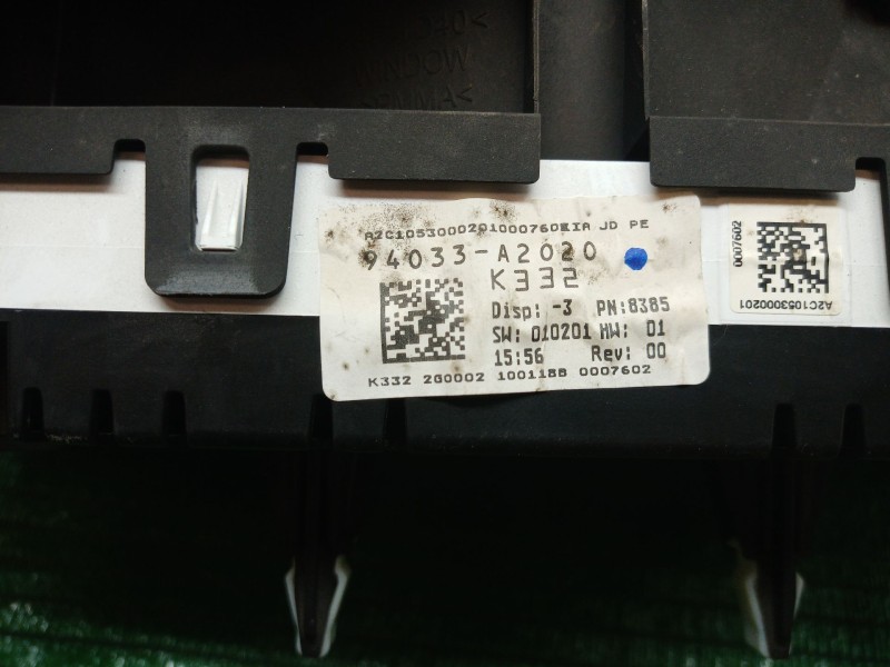 Recambio de cuadro instrumentos para kia cee´d (jd) 1.4 crdi 90 referencia OEM IAM   