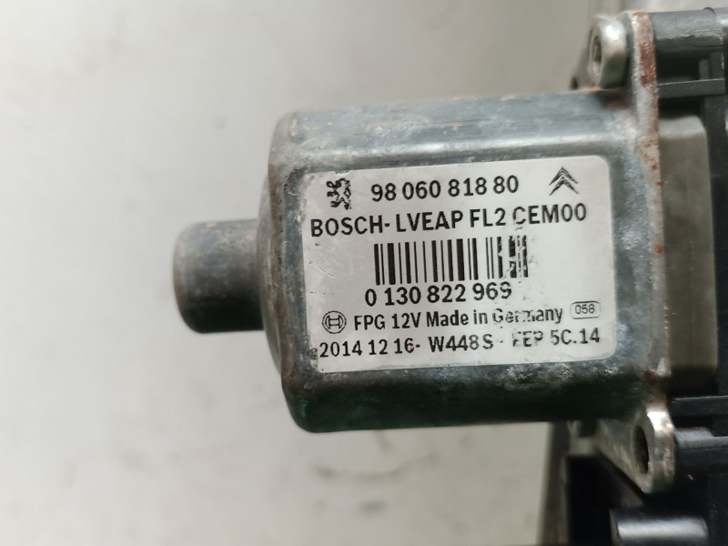 Recambio de elevalunas delantero izquierdo para peugeot 2008 i (cu_) 1.6 hdi referencia OEM IAM   