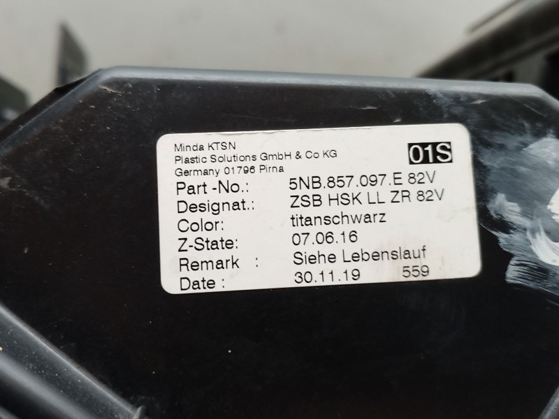 Recambio de guantera para volkswagen tiguan (ad1, ax1) 1.5 tsi referencia OEM IAM   