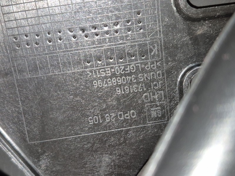 Recambio de salpicadero para opel astra j (p10) 1.7 cdti (68) referencia OEM IAM   