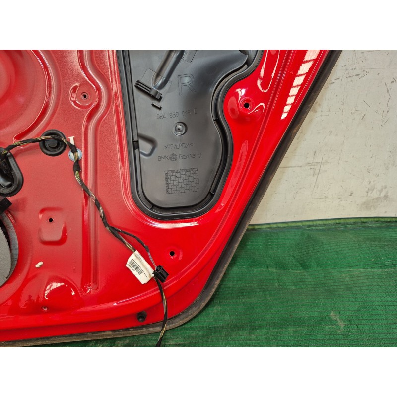 Recambio de puerta trasera derecha para volkswagen polo v (6r1, 6c1) 1.2 referencia OEM IAM 6R4833312 6R4833312 6R4833312