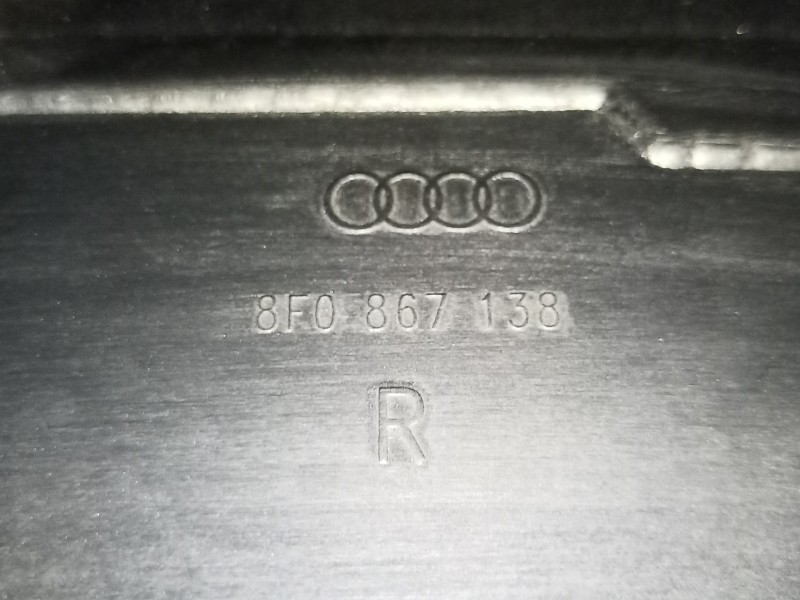 Recambio de panel de puerta tra der para audi s5 cabriolet (8f7) referencia OEM IAM   