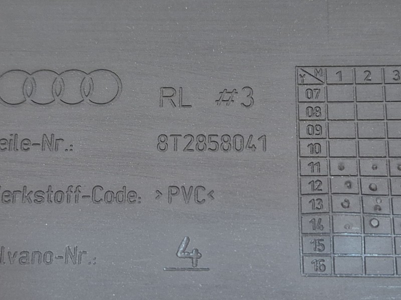 Recambio de salpicadero para audi a5 (8t3) 2.0 tdi referencia OEM IAM 8T2857069 8T2857069 8T2858041