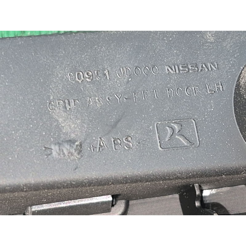 Recambio de molduras delanteras para nissan qashqai i (j10, nj10) 1.5 dci referencia OEM IAM 80951JD000 80951JD000 80951JD000