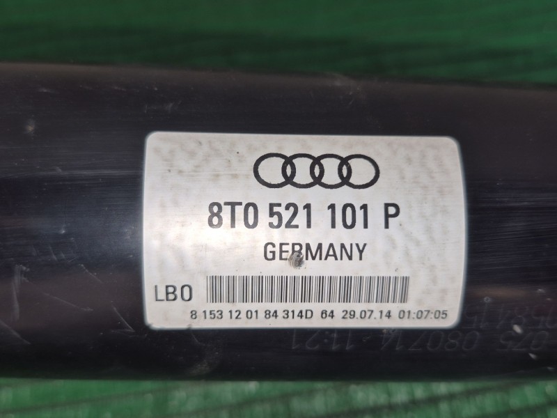 Recambio de transmision central para audi s5 cabriolet (8f7) referencia OEM IAM   