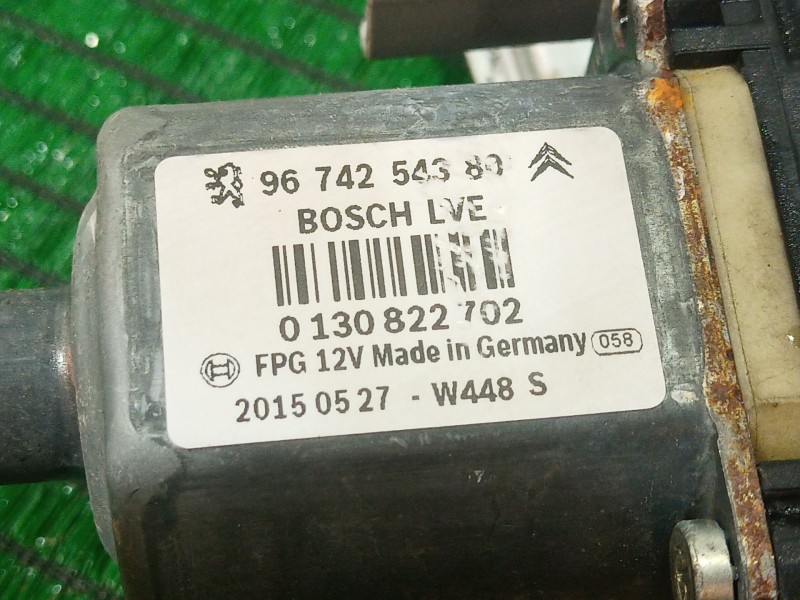 Recambio de elevalunas delantero derecho para peugeot 208 active referencia OEM IAM   