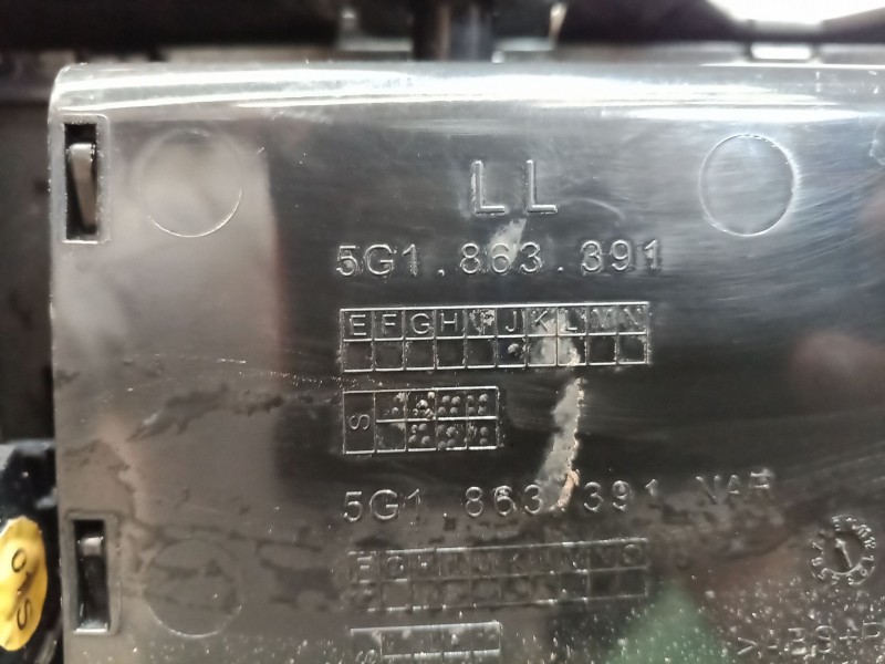 Recambio de consola central trasera para audi q5 (fyb, fyg) 2.0 tdi quattro referencia OEM IAM   