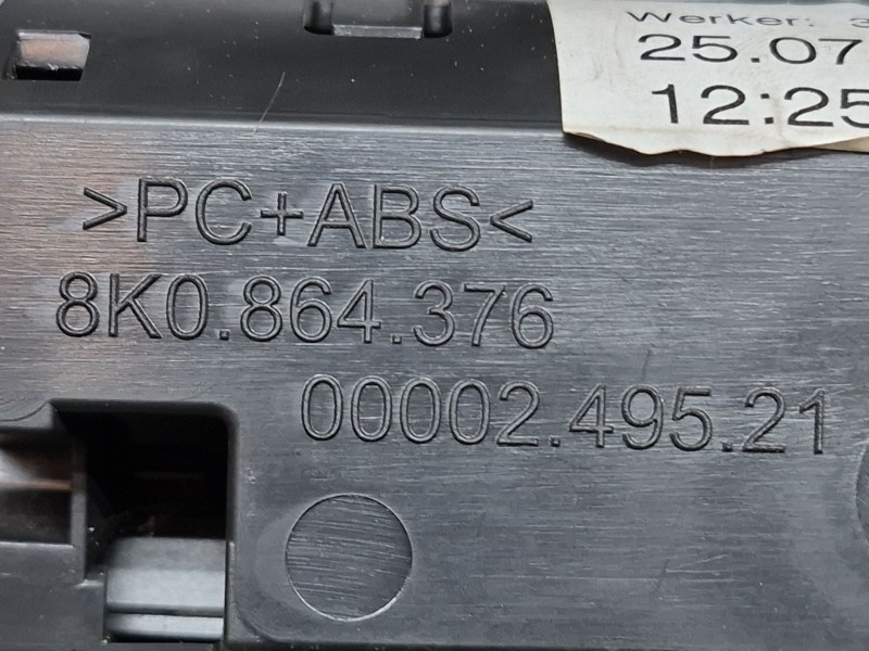 Recambio de aireador para audi s5 cabriolet (8f7) referencia OEM IAM   